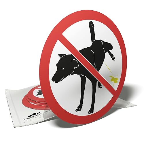 Autocollant Pipi de chien interdit — imaggge.com