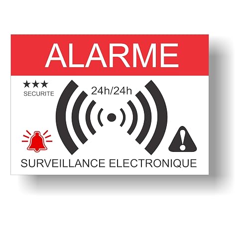 Autocollants dissuasifs Alarme — imaggge.com