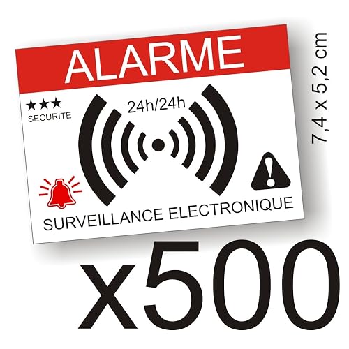 Autocollants dissuasifs Alarme — imaggge.com