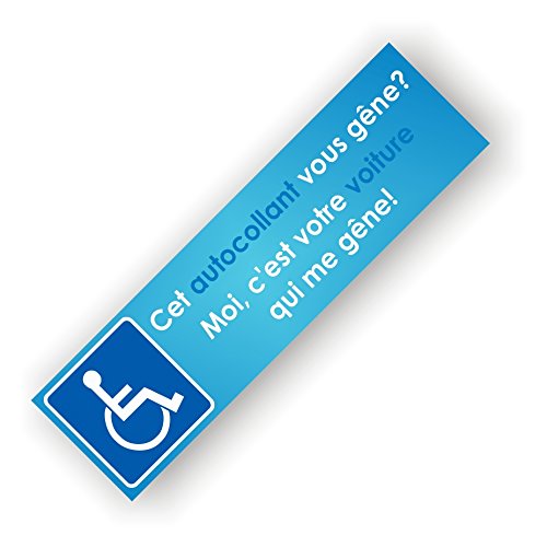Autocollants Place réservée Handicapé — imaggge.com