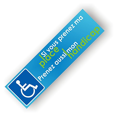 Autocollants Place réservée Handicapé — imaggge.com