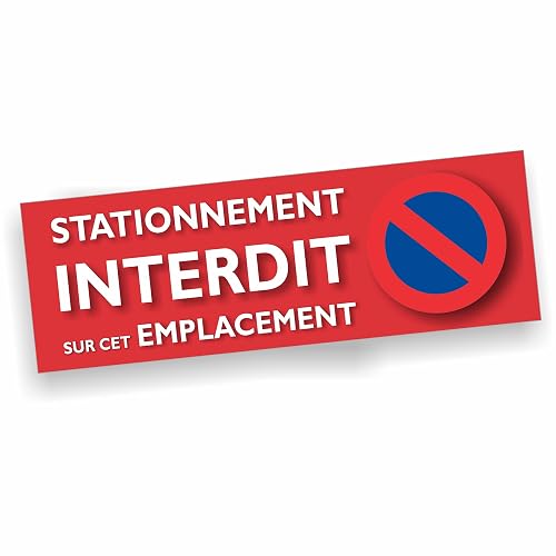 Autocollants Stationnement Interdit sur cet Emplacement — imaggge.com