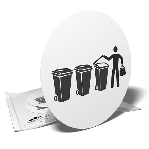 Lot de 3 Autocollants "Local Poubelles" — imaggge.com