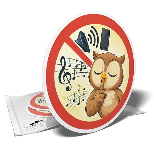Lot de 3 Autocollants Silence — imaggge.com