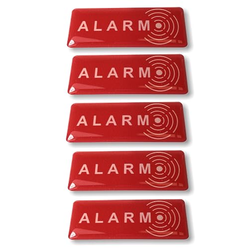 Lot de 5 Autocollants Alarm Dissuasif pour Les Voleurs — imaggge.com