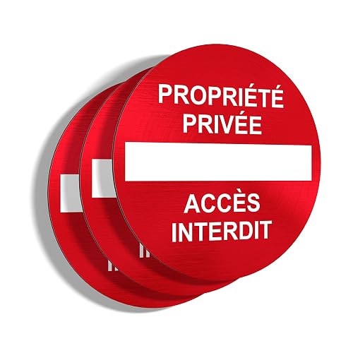 Panneaux rigides Propriété privée/Accès Interdit — imaggge.com