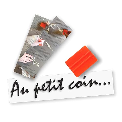 Sticker Mural Au Petit Coin. (Sticker Noir) — imaggge.com