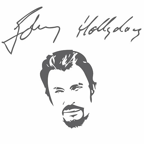 Sticker Mural Johnny Hallyday — imaggge.com