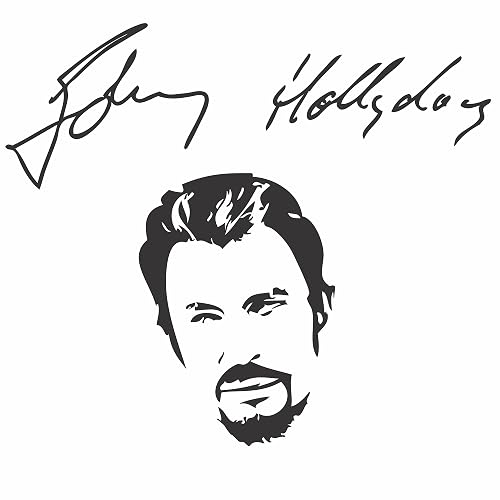 Sticker Mural Johnny Hallyday — imaggge.com