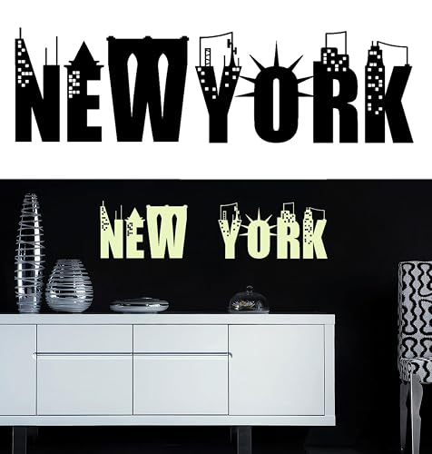 Sticker Mural New York (Sticker Noir) — imaggge.com