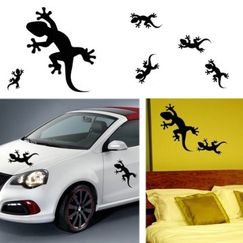 Sticker Mural Salamandres (Sticker Noir) — imaggge.com